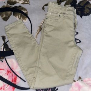 Aeropostal high waisted kaki jeggings